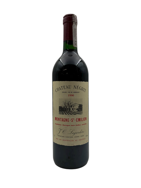 Château Négret Montagne Saint-Émilion 1990 rødvin