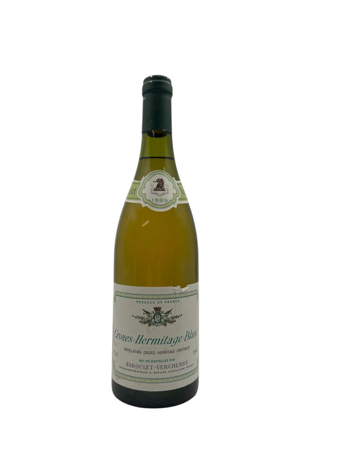 Flaske af Crozes-Hermitage Blanc 1989 fra Jaboulet-Vercherre