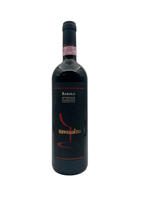 Flaske af Barolo Reverdito 2019 rødvin