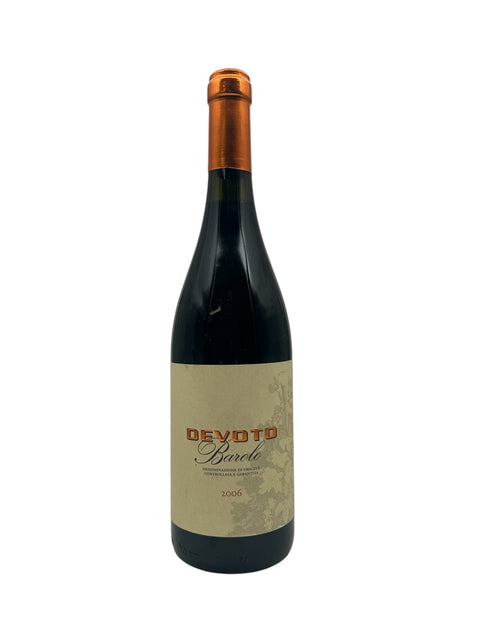 Flaske af Barolo Devoto årgang 2006