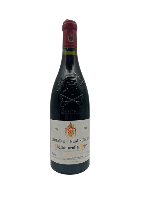 Flaske af Châteauneuf-du-Pape Domaine de Beaurenard 1996