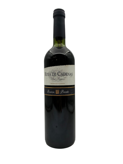 Flaske af Hoya de Cadenas rødvin fra 1997