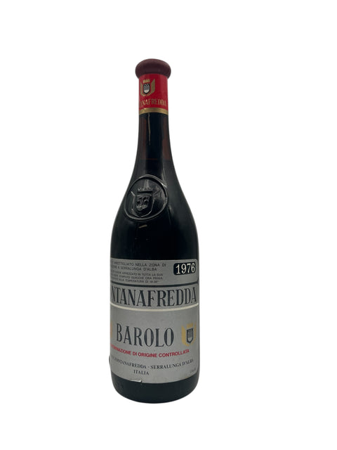 Flaske Barolo fra Fontanafredda årgang 1976