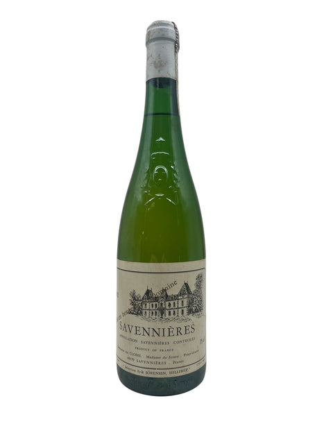 Flaske af Savennieres Domaine du Closel 1975 hvidvin