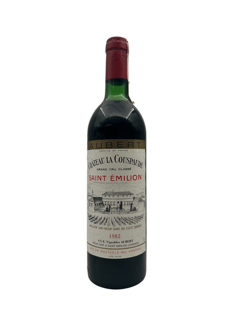 Flaske af Château La Couspaude 1982 fra Saint Émilion