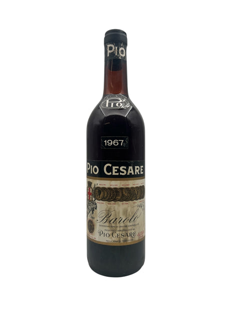 Flaske af Barolo Pio Cesare 1967