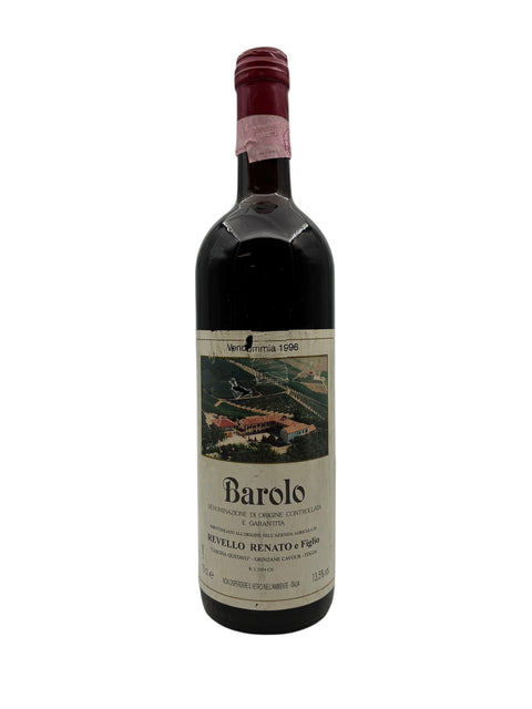Flaske af Barolo Revello Renato årgang 1996