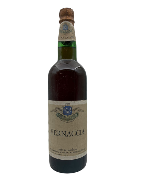 Flaske Vernaccia 1968 fra Sella & Mosca