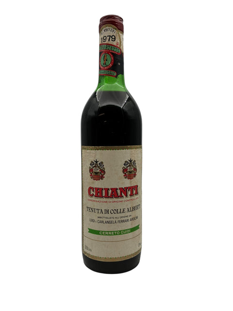 Flaska Chianti från 1979 av Tenuta di Colle Alberti