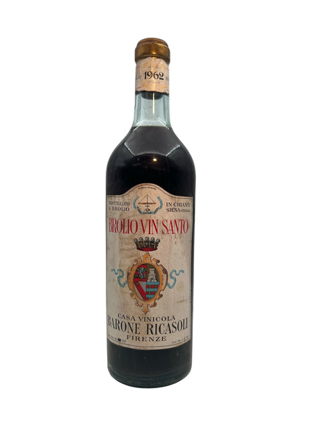 Flaske af Brolio Vin Santo Barone Ricasoli 1962