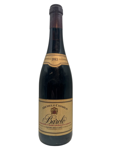 Barolo Michele Chiarlo 1983 flaske