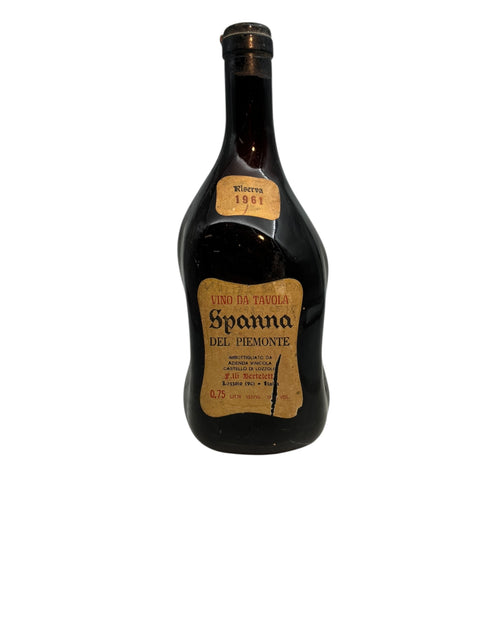 Flasche Spanna Castello di Lozzolo 1961 aus dem Piemont
