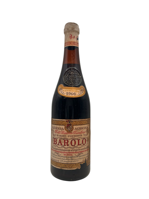 Flaska Barolo Giacomo Damiano årgång 1966