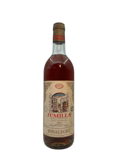 Jumilla Rosalegre vinflaska från 1972