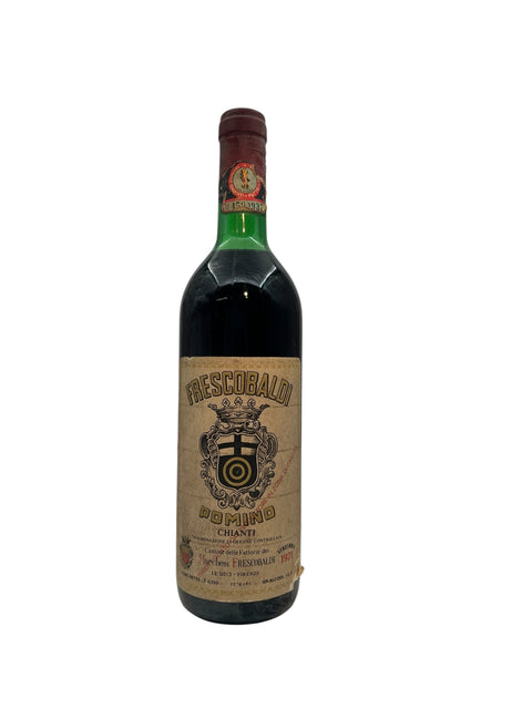 Flaska Pomino Chianti från Marchesi Frescobaldi 1971