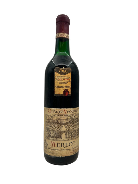 Quarto Vecchio Merlot 1966 flaskbild