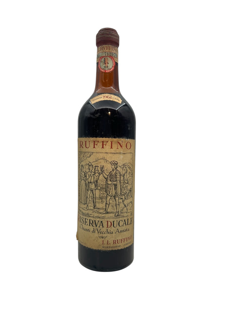 Flaska Riserva Ducale Ruffino 1962