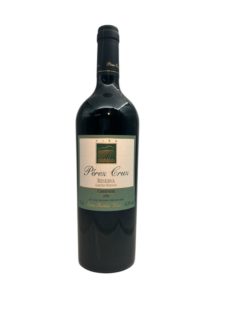 Flaske af Carmenere Pérez Cruz 2006 rødvin