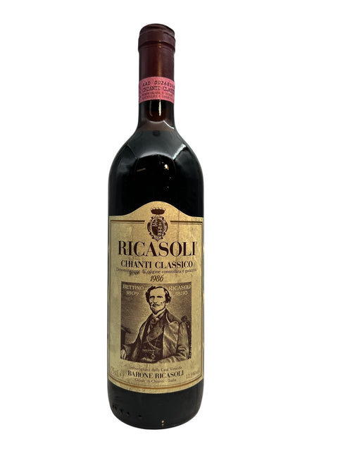 Flaske af Chianti Classico Barone Ricasoli 1980