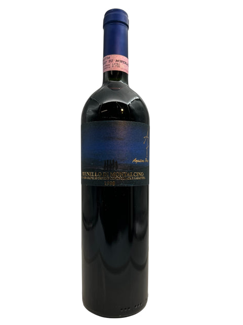 Flaske af Brunello di Montalcino Agostina Pieri 1998 rødvin