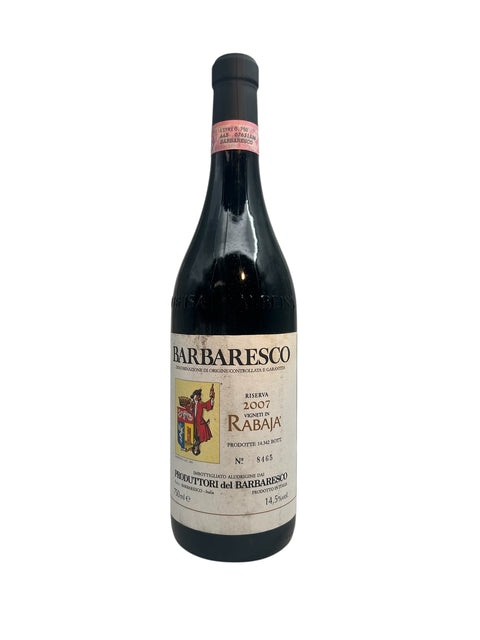 Bottle of Barbaresco 2007 from Produttori del Barbaresco