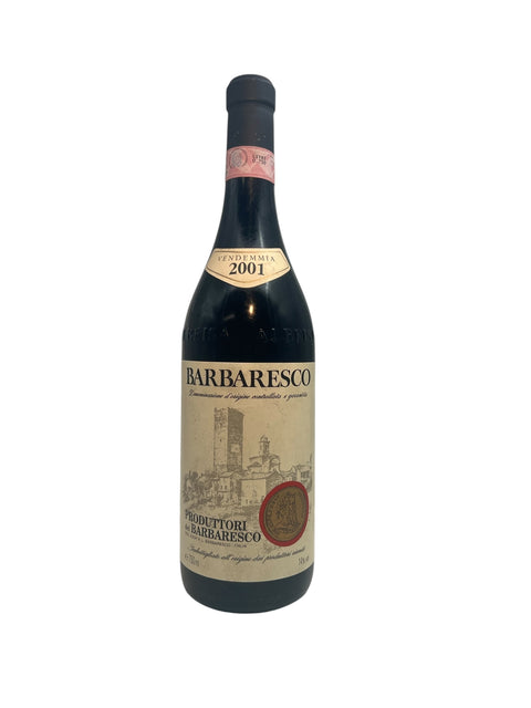 Bottle of Barbaresco Produttori del Barbaresco 2001 wine