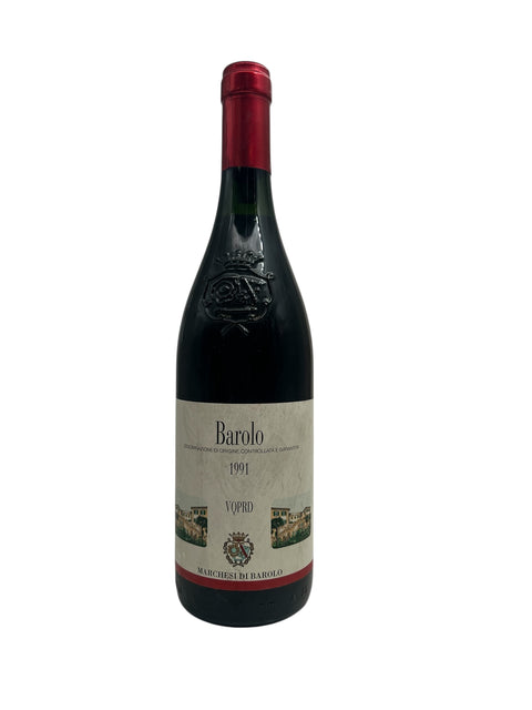 Bottle of Barolo Marchesi di Barolo vintage 1991