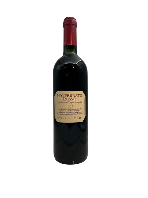 Bottle of Monferrato Rosso 1997 red wine from Marchesi