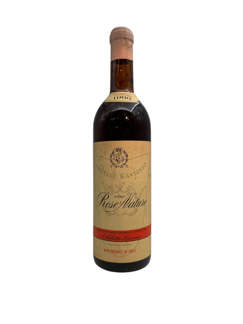 Bottle of Vino Rosé Nature from Castello S. Antonio vintage 1986