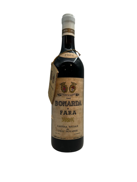 Bottle of Bonarda Cantina Sociale dei Colli Novaresi 1966 red wine