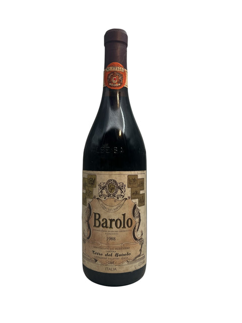 Barolo Terre del Barolo flaske fra 1988