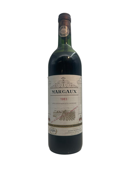 Margaux Alexis Lichine 1983 flaske