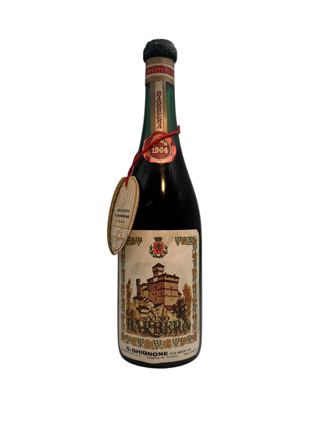 Barbera G. Ghignone 1964 flaske