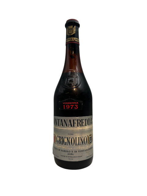 Flaske af Grignolino Fontanafredda årgang 1973