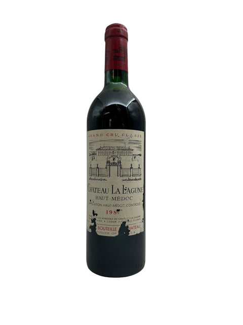 Bottle of Chateau La Lagune 1995 red wine from Bordeaux