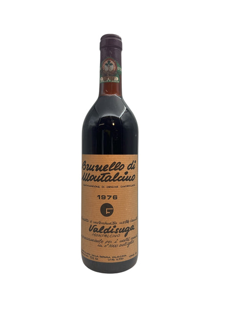 Brunello di Montalcino Valdisuga 1976 Flasche