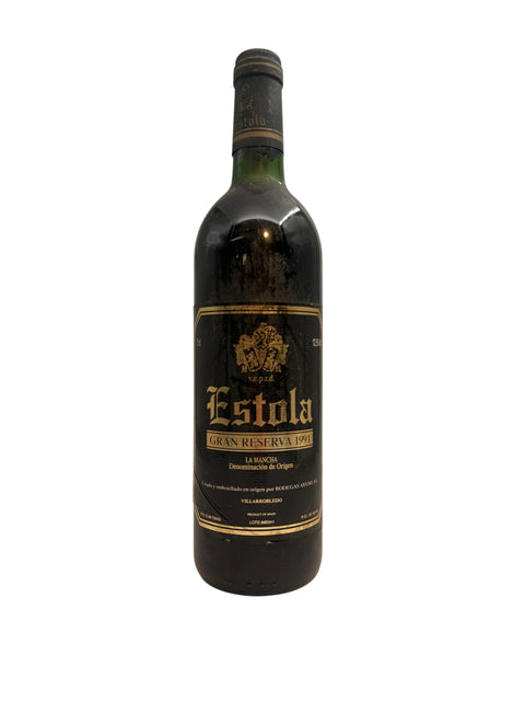 Flaske af Estola Gran Reserva 1991 fra Bodegas Ayuso