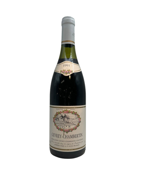 Flasche Gevrey-Chambertin Robert Pain 1991