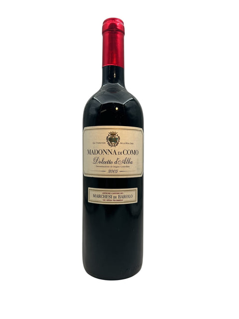 Dolcetto d'Alba Marchesi di Barolo 2005 bottle of red wine