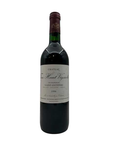 Flasche Saint-Estèphe Château Tru Haut Vignoble 1996