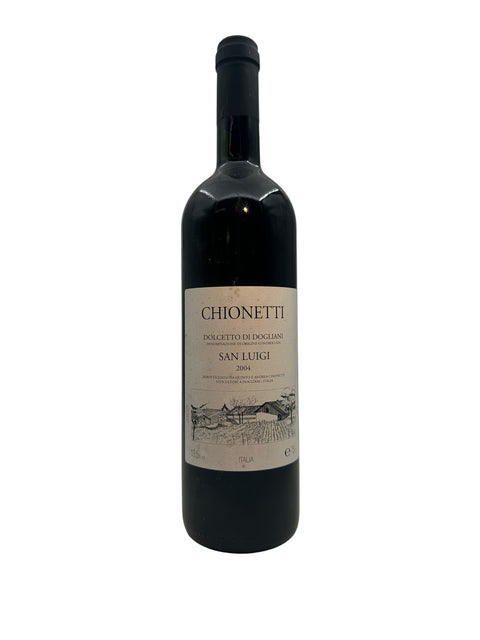 Bouteille de Dolcetto di Dogliani Chionetti 2004