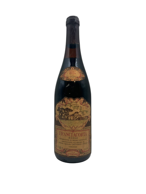 Bouteille de Franciacorta Rosso Villa Catturich-Ducco 1976