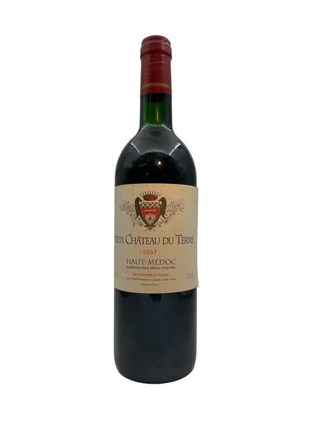 Bottle of Vieux Château du Terme 1997 red wine from Haut-Médoc