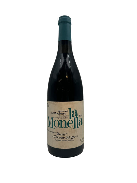 La Monella Braida 1995 flaske rødvin