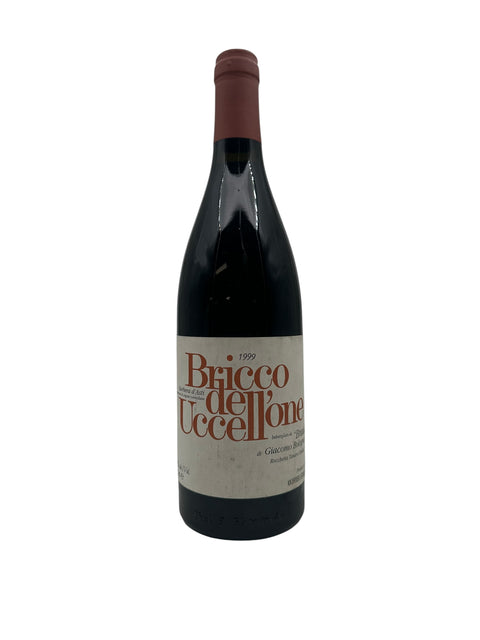 Flaske af Bricco dell'Uccellone Giacomo Bologna 1999 rødvin