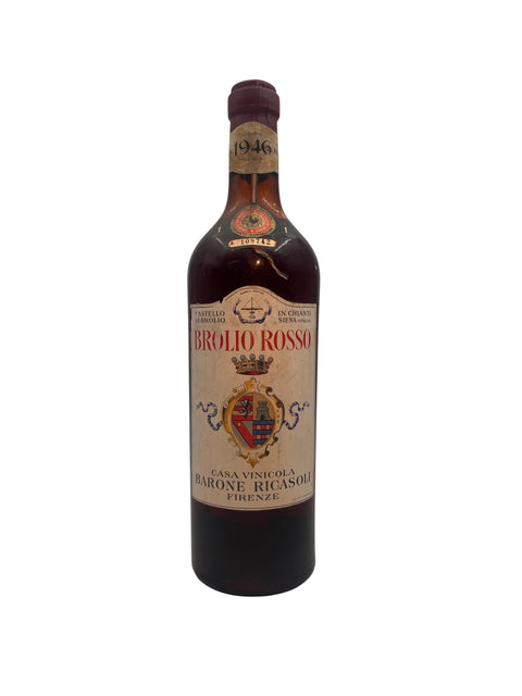 Brolio Rosso Barone Ricasoli 1946 flaske
