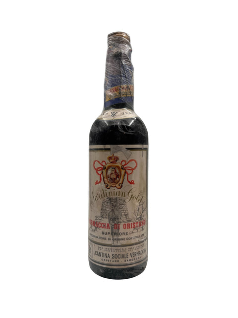 Flaske af Vernaccia di Oristano Cantina Sociale 1968
