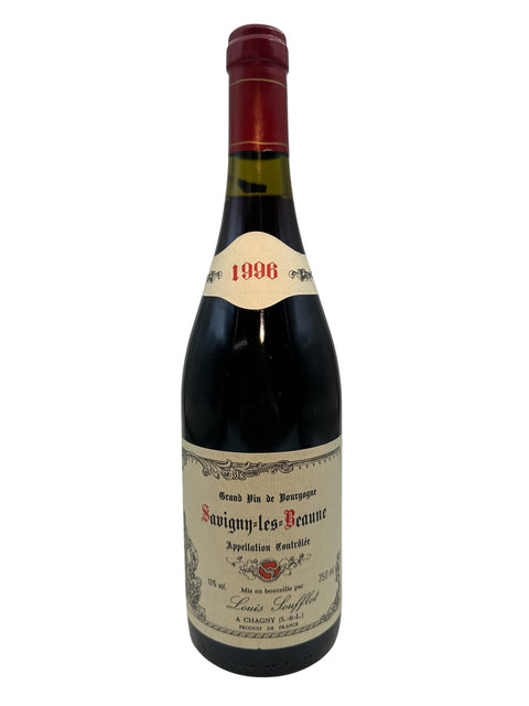 Flaske af Savigny-les-Beaune Louis Soufflot 1996 rødvin