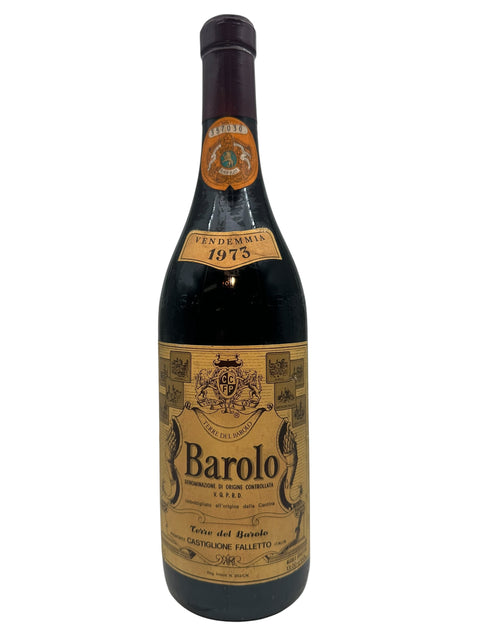 Flaske af Barolo Terre del Barolo 1973 rødvin