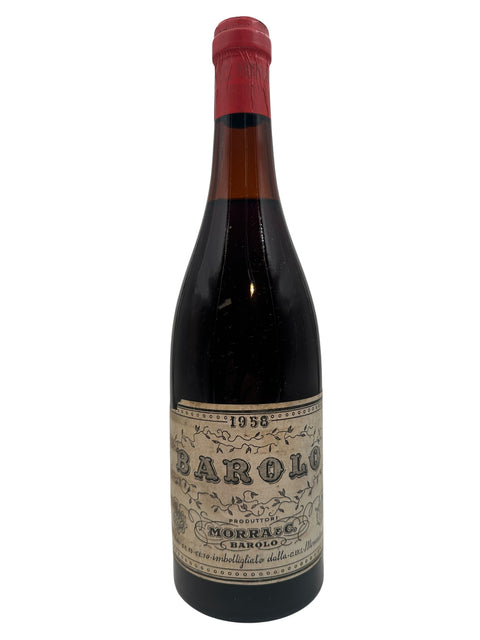 Flaska Barolo Produttori Morra 1958 rött vin